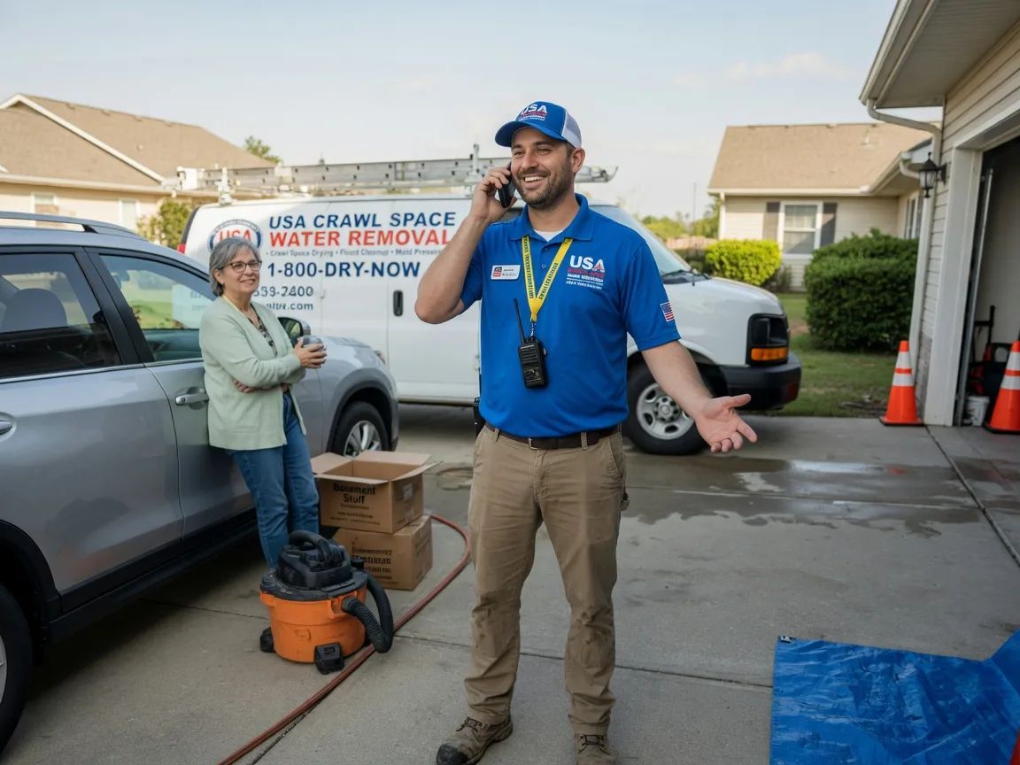 Crawl Space Water Removal Greensboro, NC FAQs